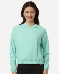CORE365 Women's UltraUVP Shoreline Long Sleeve Hooded Pullover