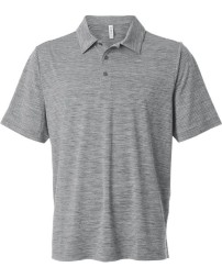 Team 365 Men's Relay Heathered Stripe Polo