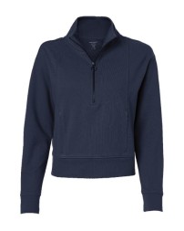 North End Women's Mantra Half-Zip Ottoman Pullover