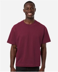 American Apparel Unisex Heavyweight Cotton Mid-Length Tee