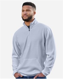 J America Unisex Maverick Quarter-Zip Pullover
