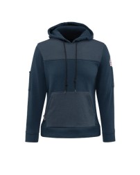 Bulwark SMM5 Women's FR Fleece Hoodie – 12.3 oz. Modacrylic/Lyocell/Para-Aramid | CAT 3 ATPV 27