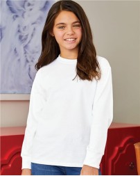 Hanes Authentic Youth Long Sleeve T-Shirt