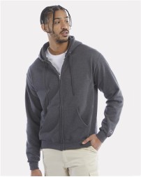 Champion Powerblend Full-Zip Hooded Sweatshirt