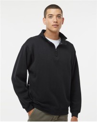 J America Heavyweight Fleece Quarter-Zip Sweatshirt