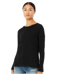 BELLA  CANVAS Womens Relaxed Jersey Long Sleeve Tee