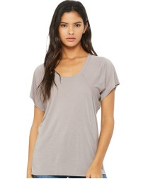 BELLA  CANVAS Womens Flowy Raglan Tee