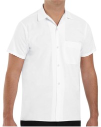 Chef Designs Button-Front Cook Shirt