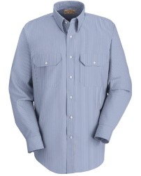 Red Kap Deluxe Long Sleeve Uniform Shirt