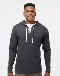 J America Jersey Sport Lace Hooded Pullover