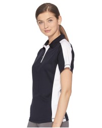 Sierra Pacific Women's Colorblocked Moisture Free Mesh Polo