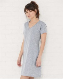 LAT Women's Fine Jersey V-Neck Coverup