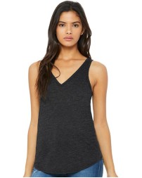 BELLA  CANVAS Women's Flowy V-Neck Tank