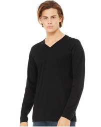 BELLA  CANVAS Long Sleeve V-Neck Tee
