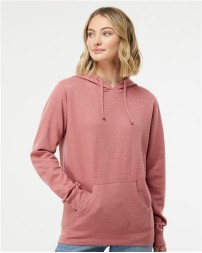 Independent Trading Co Juniors Heavenly Fleece Lightweight Hooded Sweatshirt