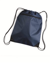 Liberty Bags Zippered Drawstring Backpack