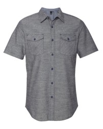 Burnside Chambray Short Sleeve Shirt