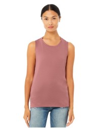 BELLA  CANVAS Women's Flowy Scoop Muscle Tank