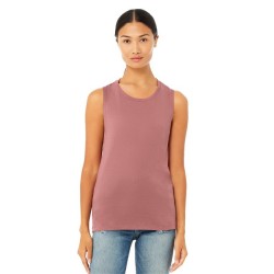 BELLA  CANVAS Women's Flowy Scoop Muscle Tank