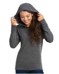 Next Level Triblend Hooded Long Sleeve Pullover T-Shirt