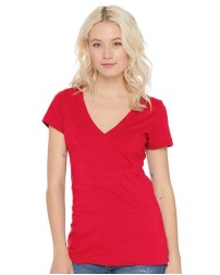 Next Level Womens CVC Deep V-Neck T-Shirt