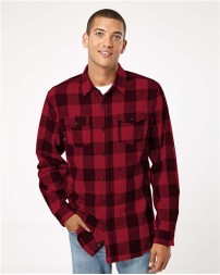 Burnside Yarn-Dyed Flannel Shirt