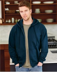 Hanes Ultimate Cotton Full-Zip Hooded Sweatshirt