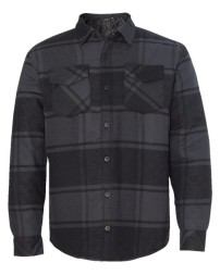 Burnside Quilted Flannel Shirt Jacket