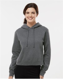 Badger Women's Crop Hooded Sweatshirt