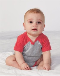 Rabbit Skins Infant Baseball Fine Jersey Bodysuit