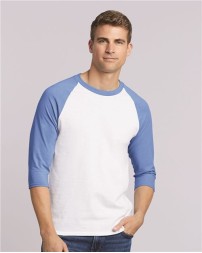 Gildan Heavy Cotton Raglan Three-Quarter Sleeve T-Shirt