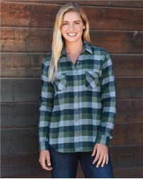 Weatherproof Women's Vintage Brushed Flannel Shirt