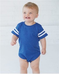 Rabbit Skins Infant Football Fine Jersey Bodysuit