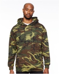 Code Five Camo Pullover Fleece Hoodie