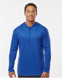 Badger B-Core Hooded Long Sleeve T-Shirt