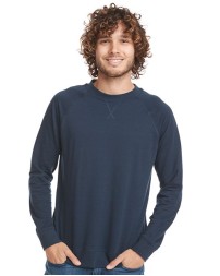 Next Level Laguna Raglan Crewneck Sweatshirt