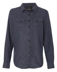 Burnside Women's Solid Flannel Shirt