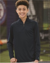Badger Youth B-Core Quarter-Zip Pullover