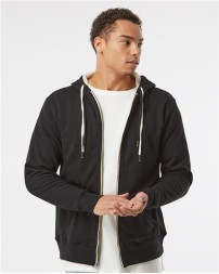 Independent Trading Co Sherpa-Lined Hooded Sweatshirt