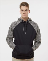 J America Colorblocked Cosmic Fleece Hooded Sweatshirt