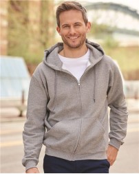 JERZEES Super Sweats NuBlend Full-Zip Hooded Sweatshirt
