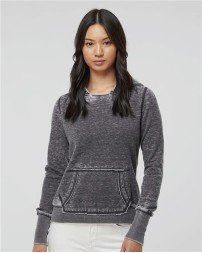 J America Women's Zen Fleece Hooded Sweatshirt