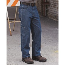 Bulwark Flame Resistant Pre-Washed Denim Dungaree