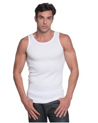 Bayside USA-Made 2x1 Ribbed Tank Top