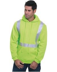 Bayside USA-Made Hi-Visibility Hooded Sweatshirt