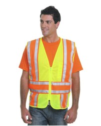 Bayside USA-Made ANSI Safety Mesh Vest