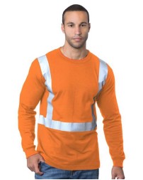 Bayside USA-Made 5050 Hi-Visibility Long Sleeve T-Shirt