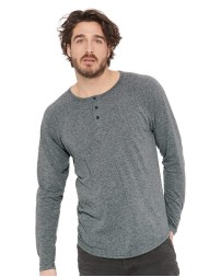 Next Level Triblend Henley T-Shirt
