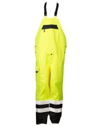 Kishigo Unisex Premium Black Series Rainwear Bib