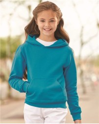 JERZEES NuBlend Youth Hooded Sweatshirt